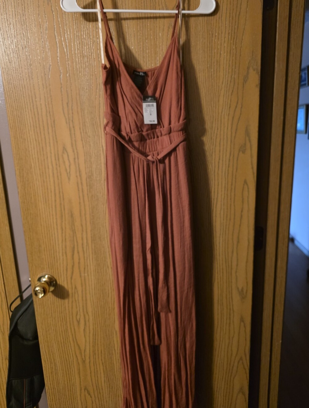 Rue21 Rust-Tone Spaghetti Strap Romper